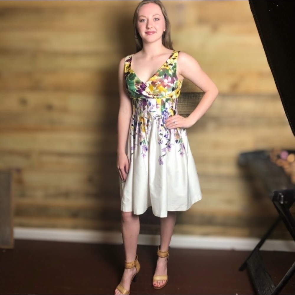 Eliza J, floral print dress - Picture 3 of 11